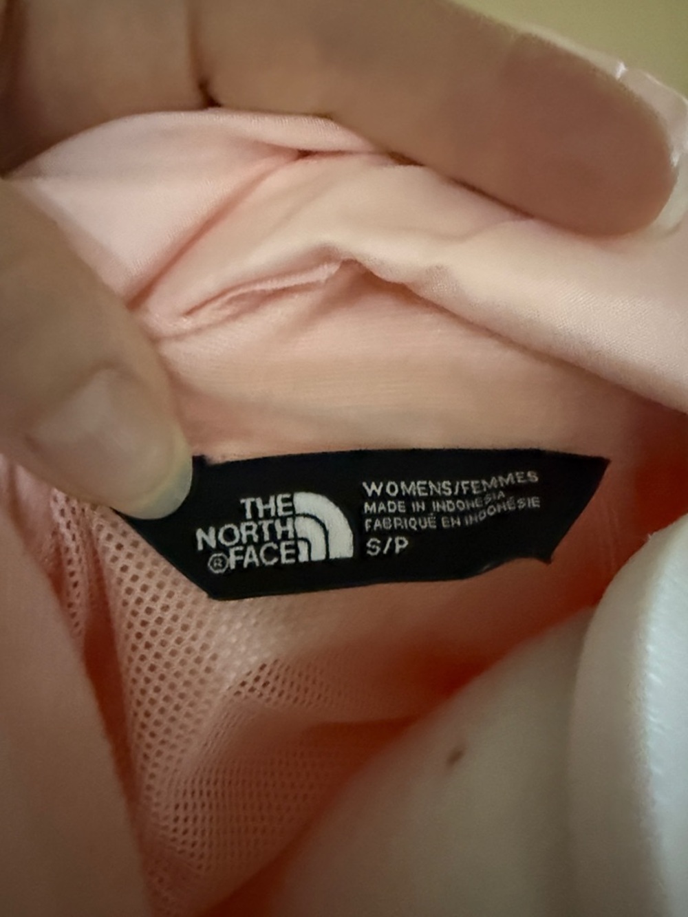 The North Face Pink Packable Hooded Shell Jacket - Picture 7 of 8